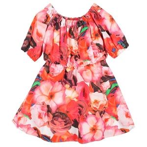 NWOT MSGM lined dress for girls 9-11 years old